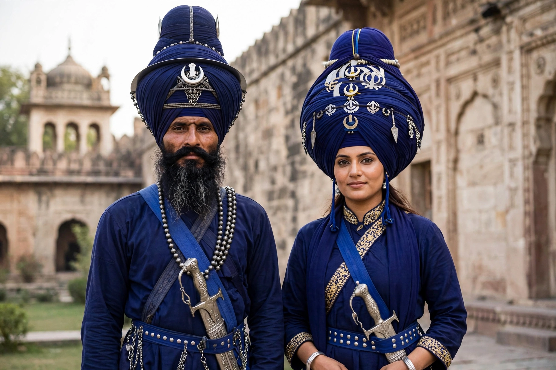 Nihang Couple Singh
