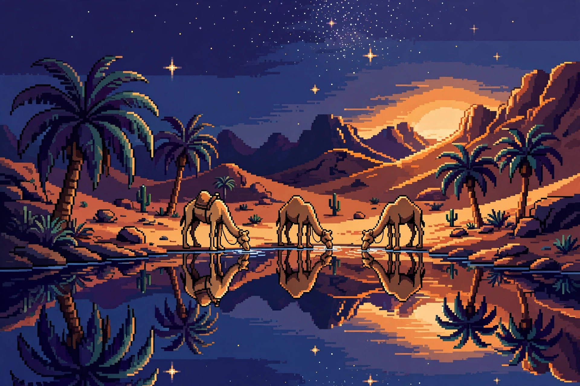 Oasis Dusk