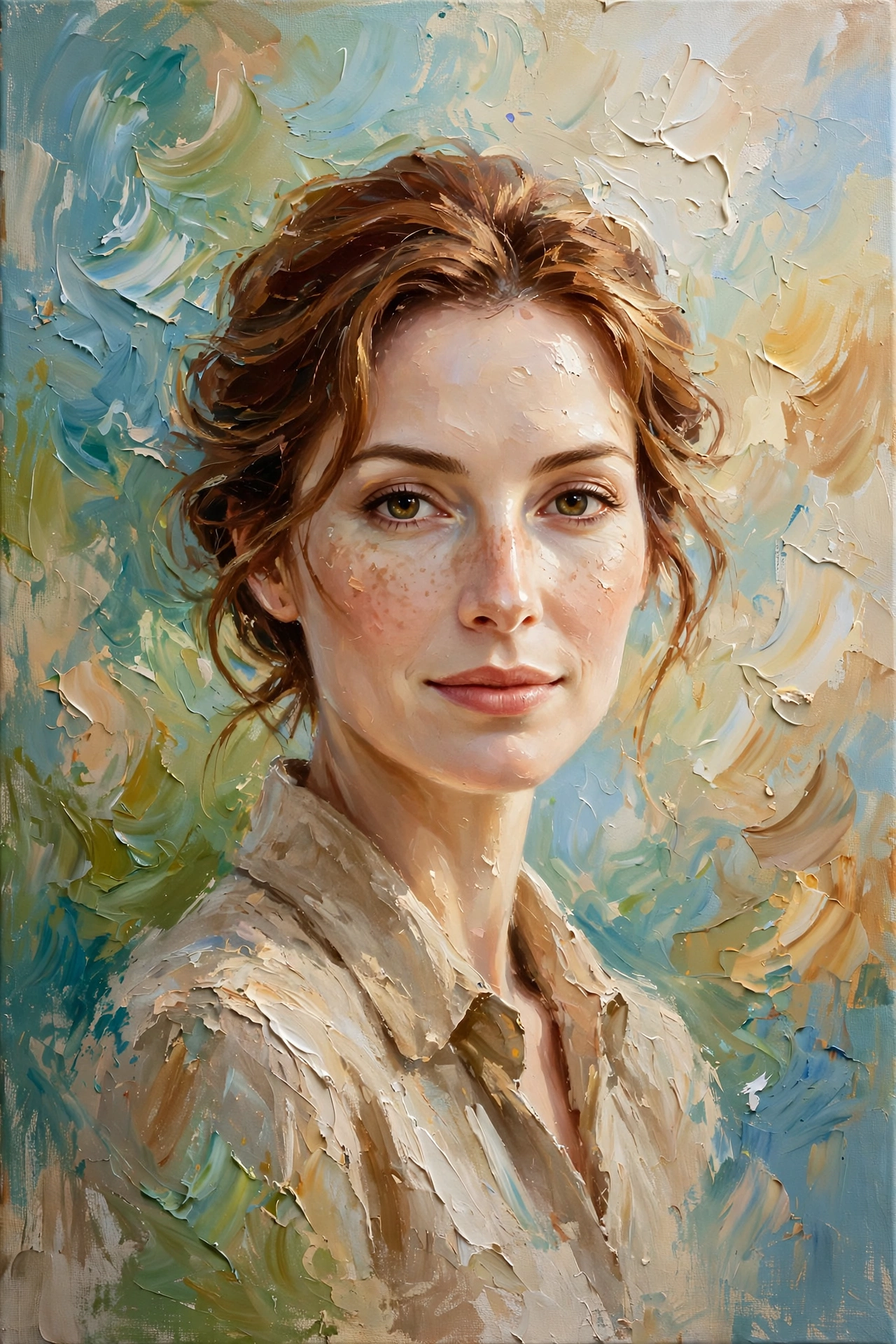 Oil Painting Portrait Style