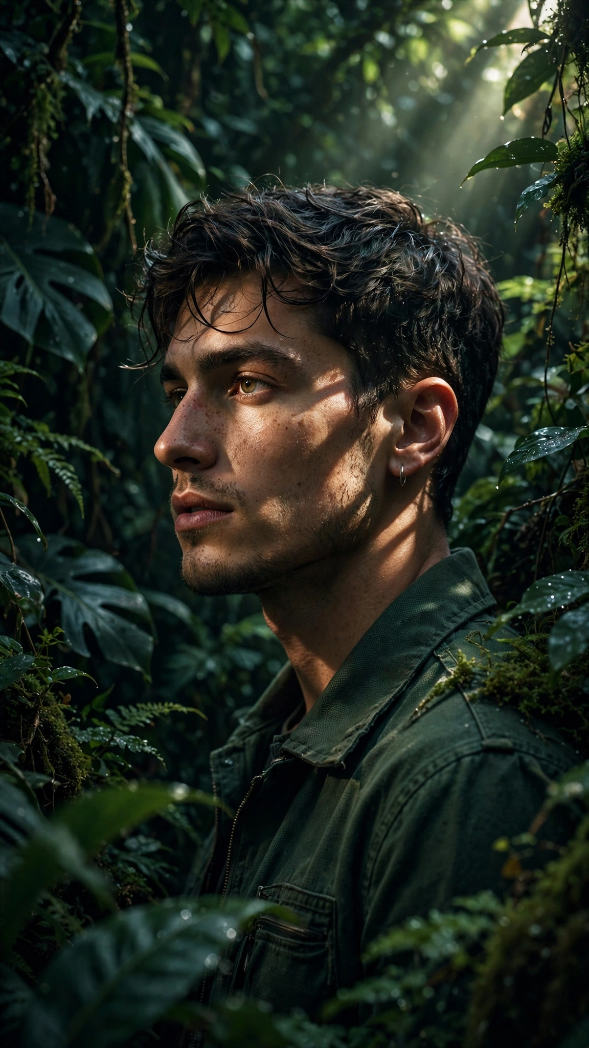 Outdoor Camera Style - Cinematic Foliage Portrait