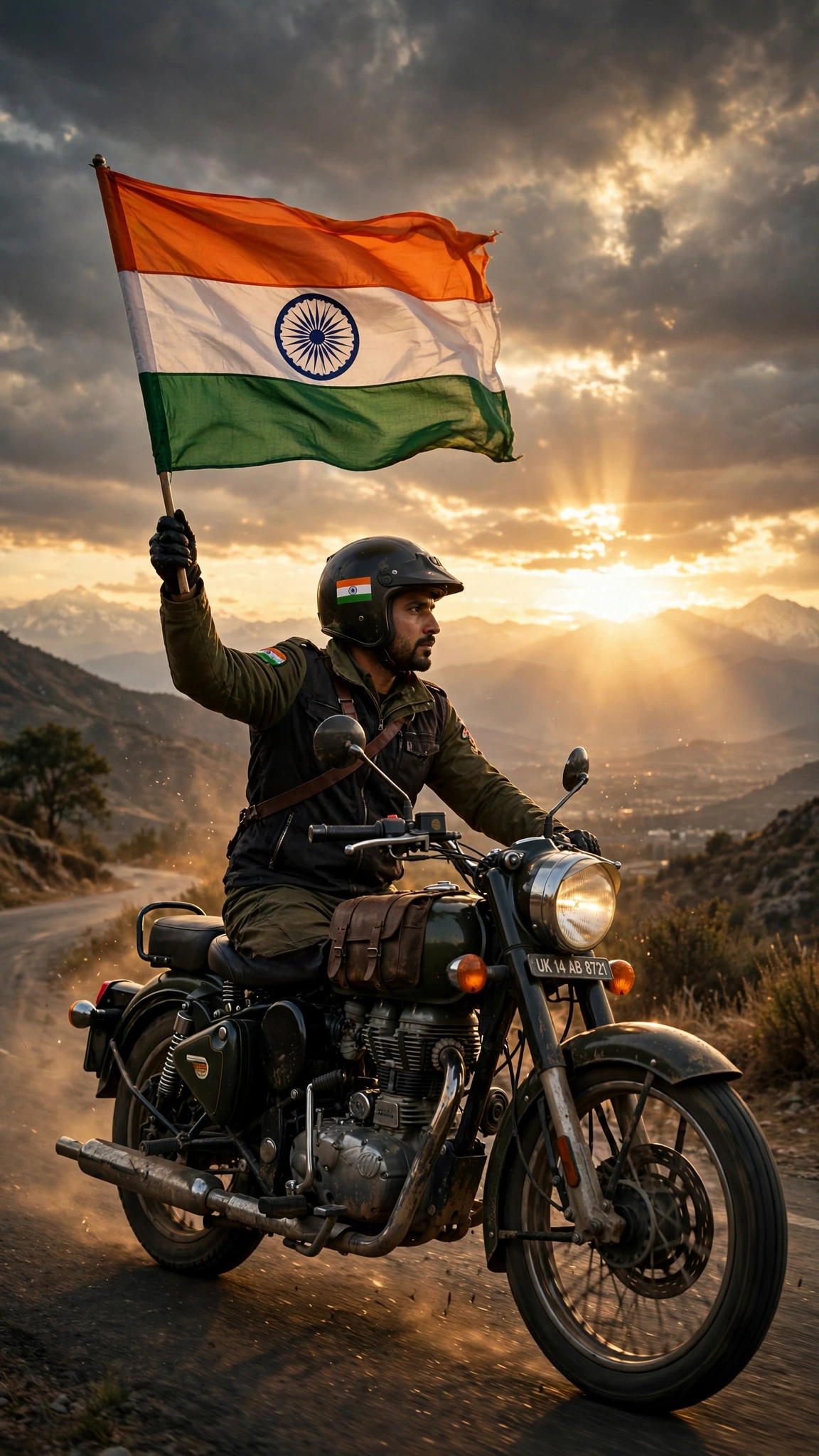 Patriotic Bike Ride Video