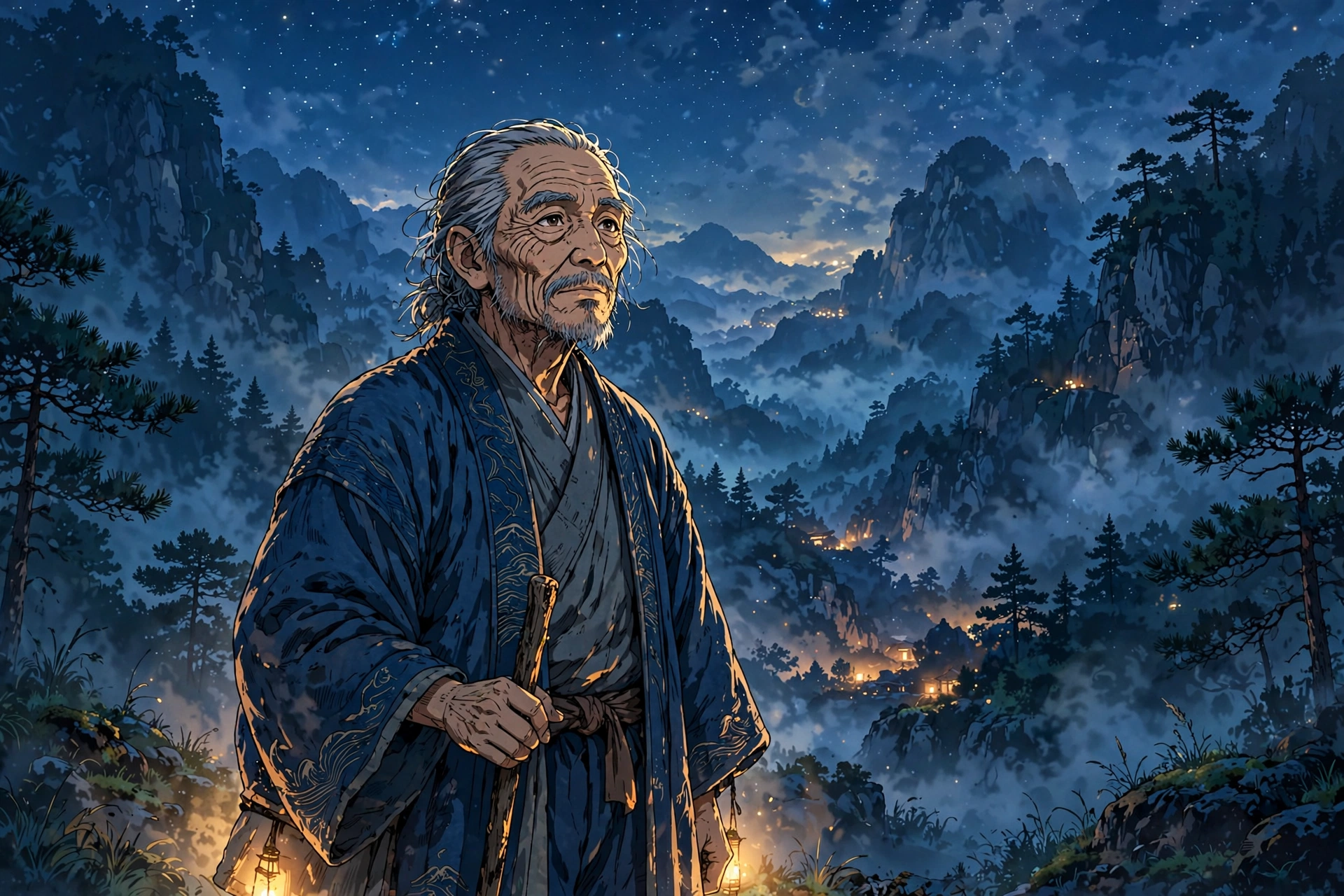 Starry Night Anime