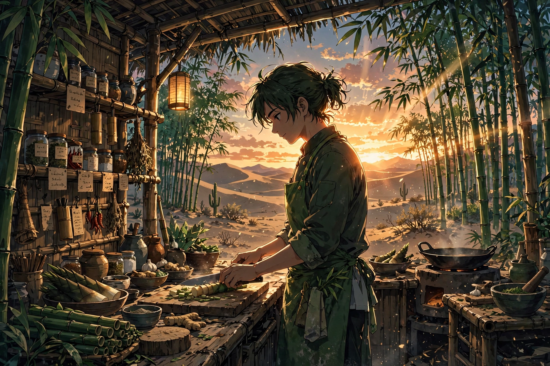 Bamboo Forest Anime