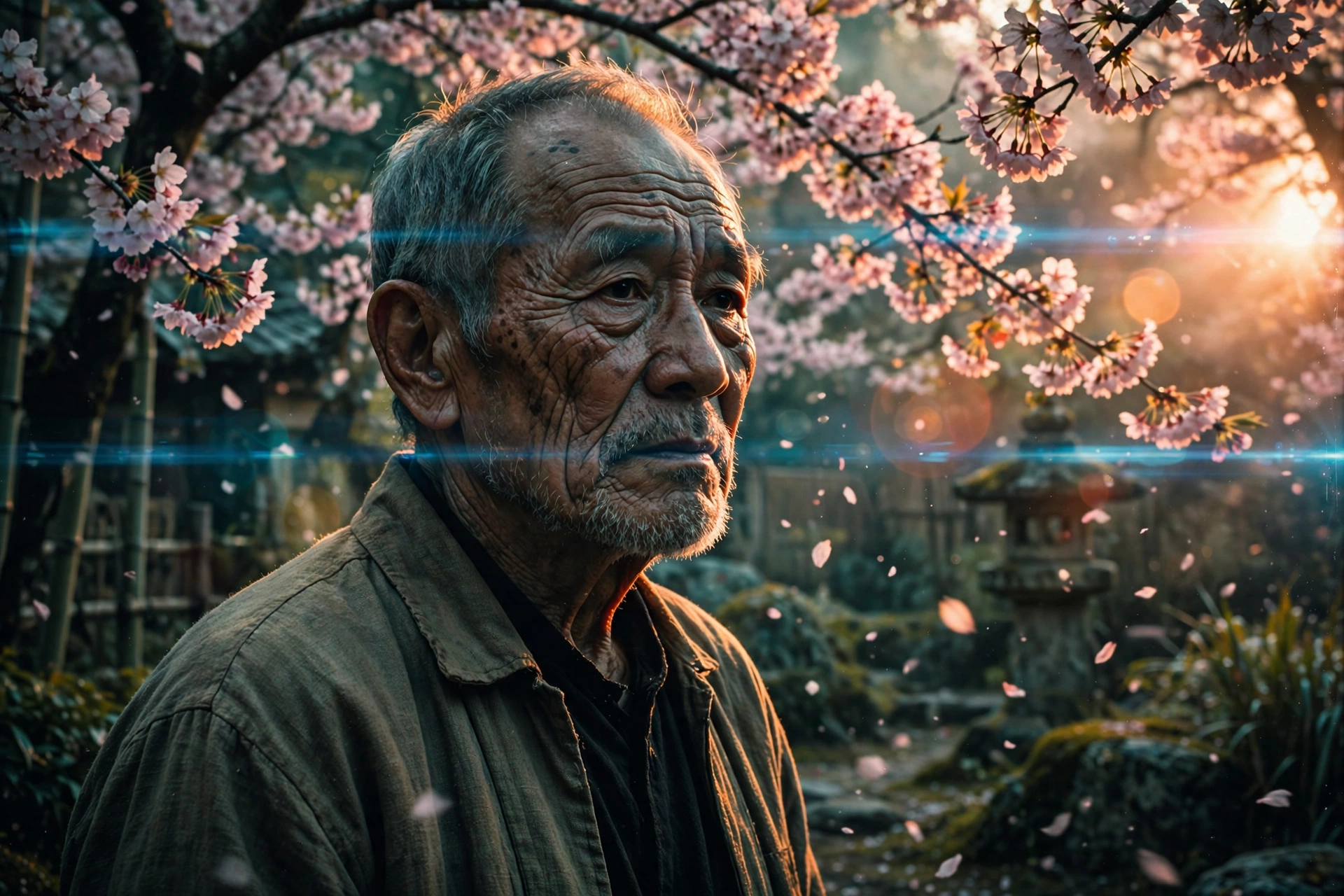 Cinematic Lavender Field