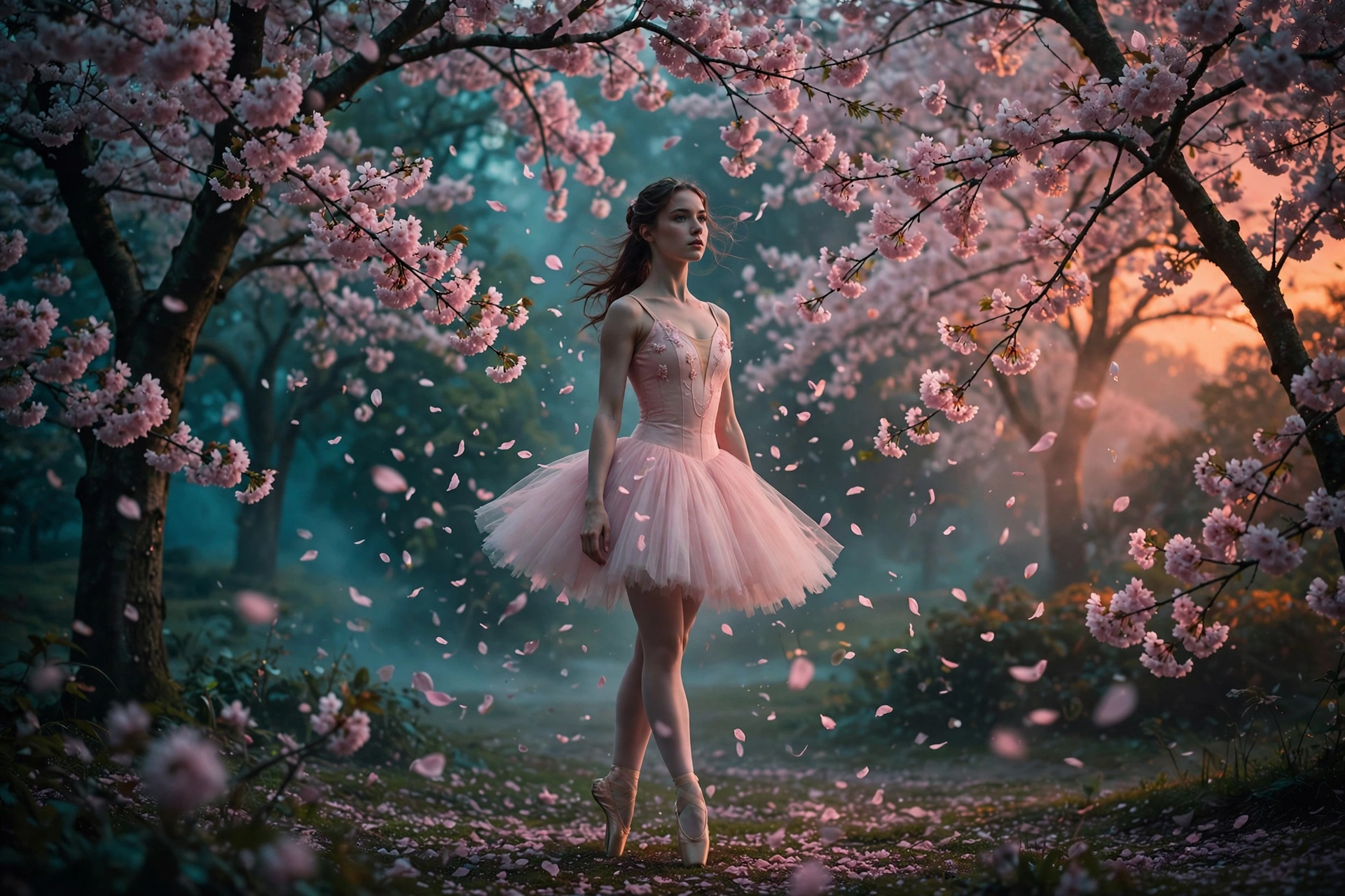 Cinematic Cherry Blossom