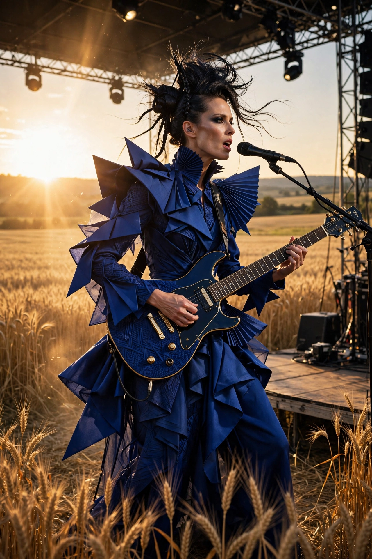 Sapphire Night Editorial