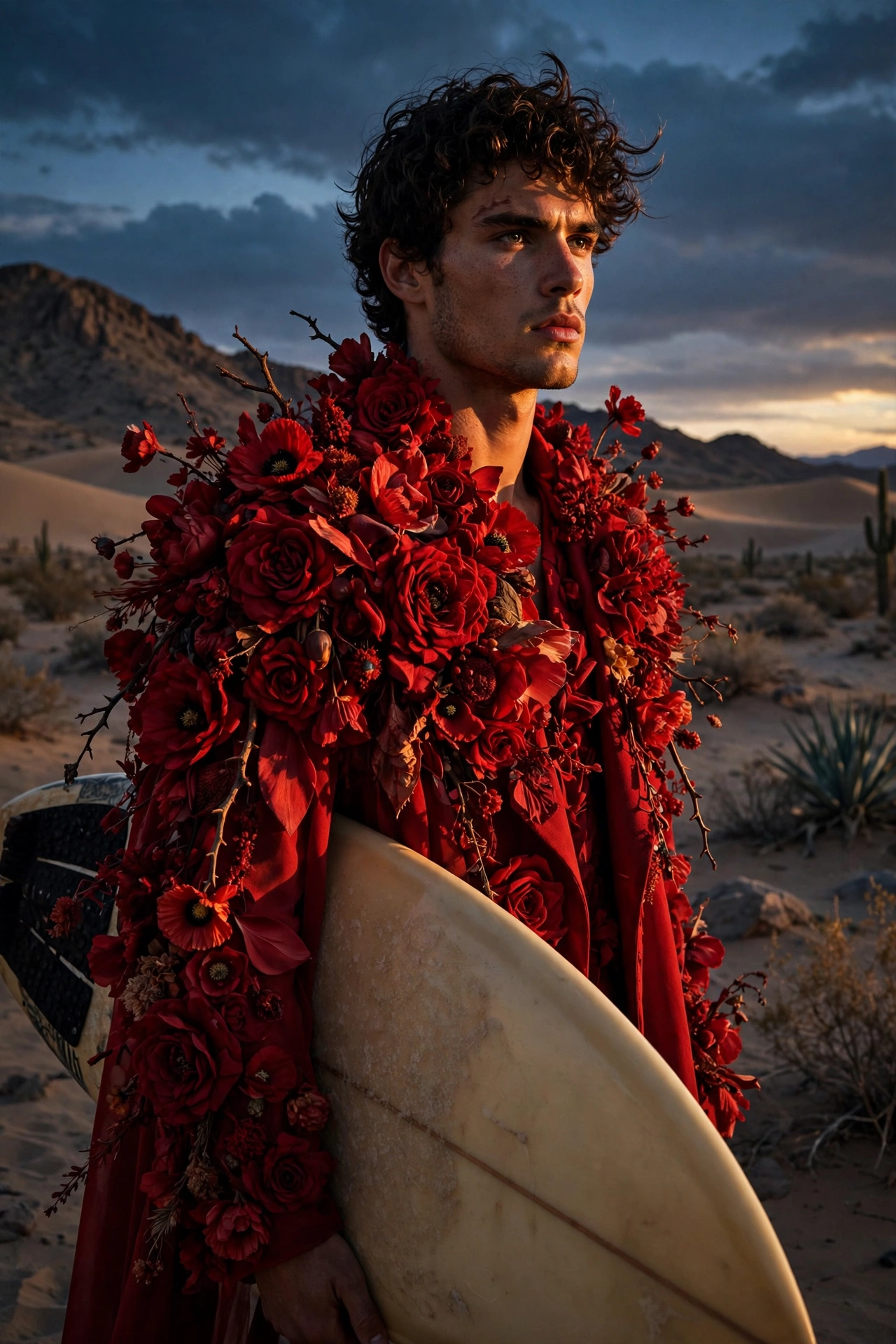 Scarlet Bloom Editorial