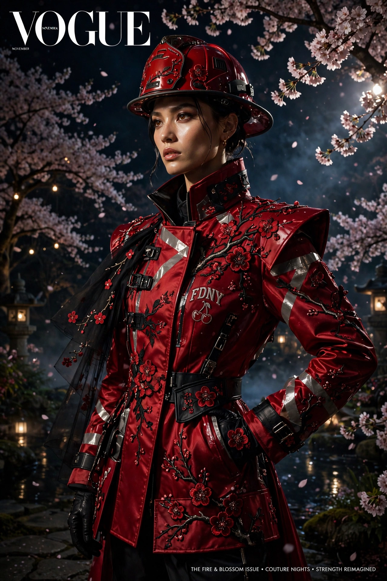 Cherry Night Editorial