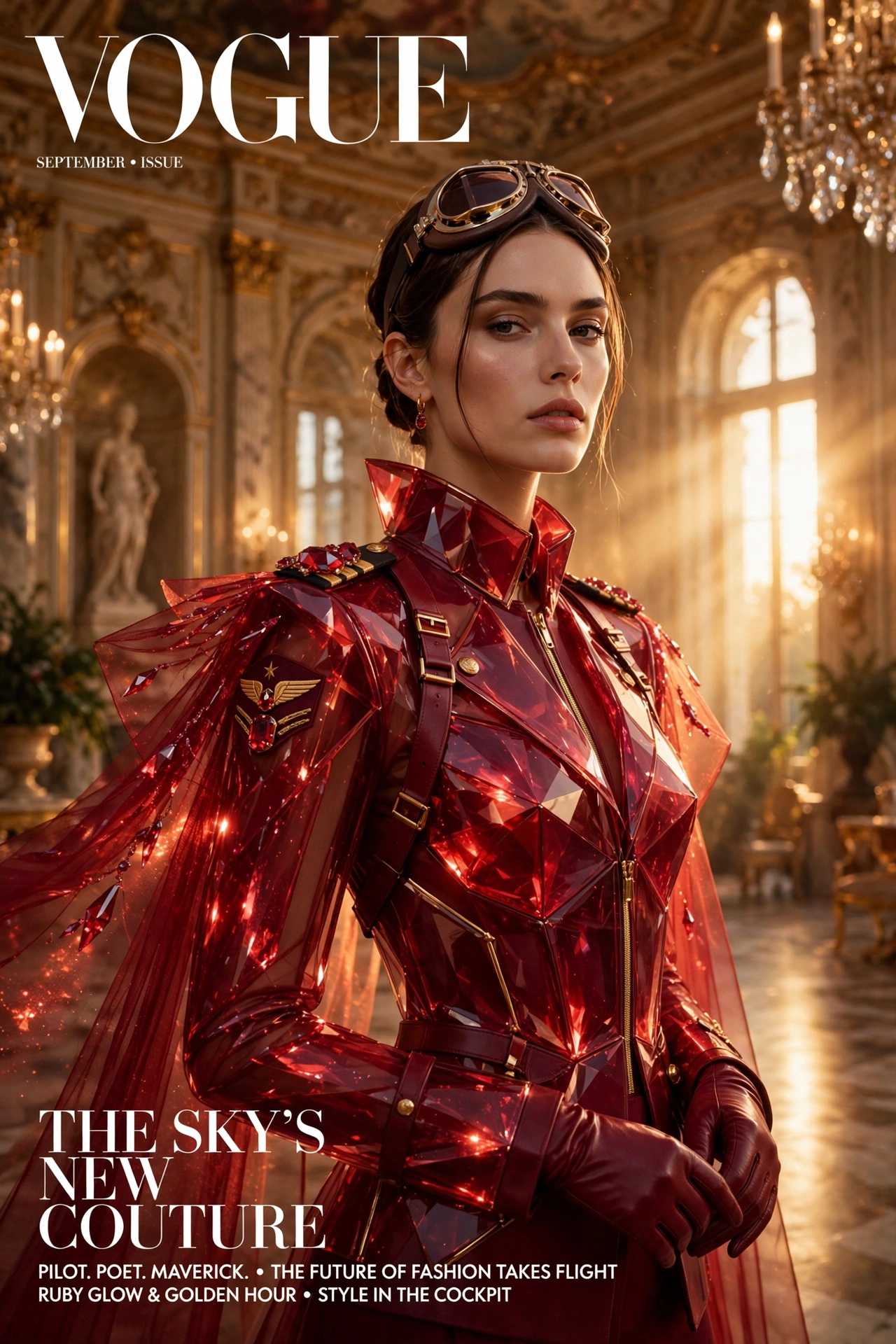 Ruby Glow Editorial