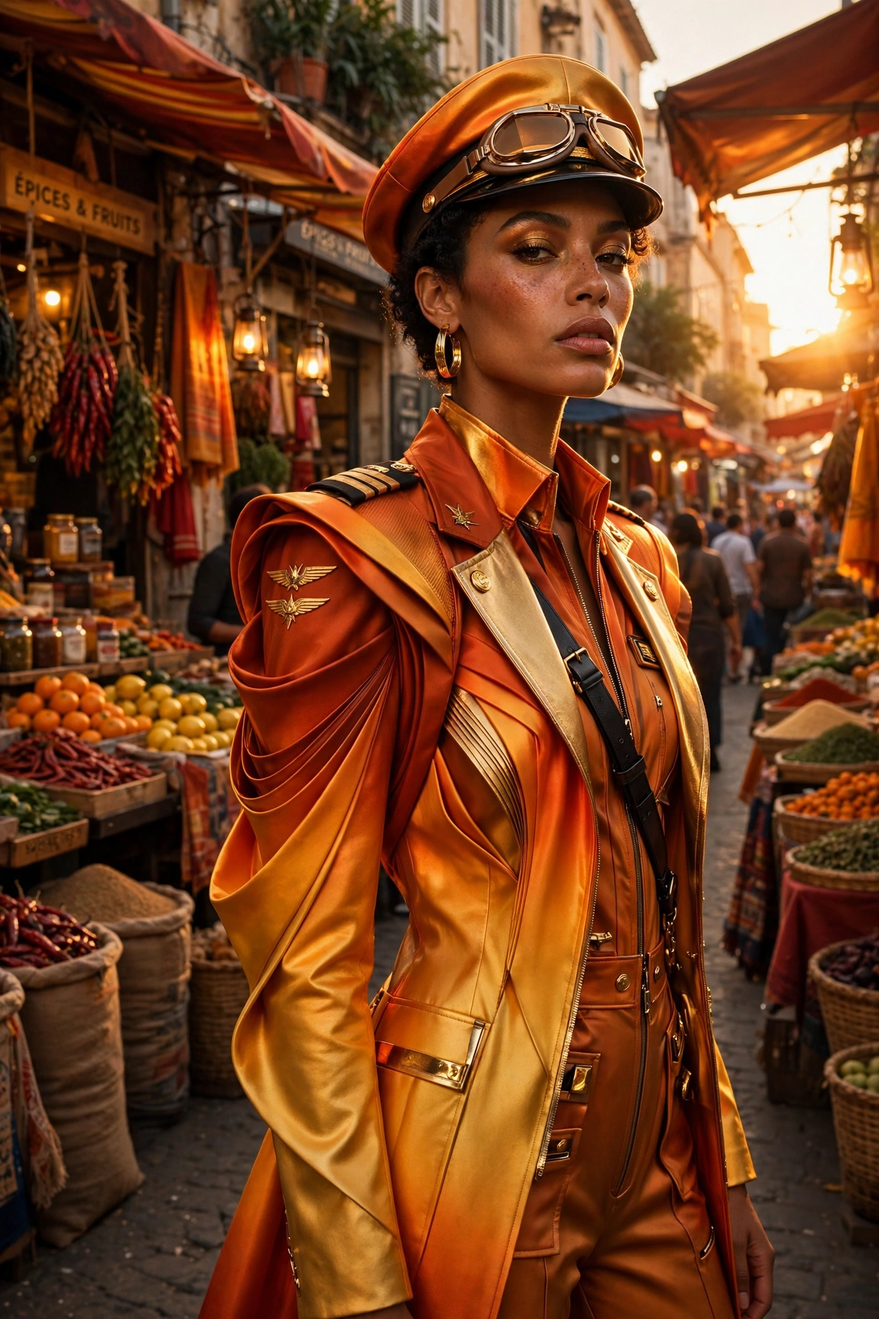 Sunset Glow Editorial