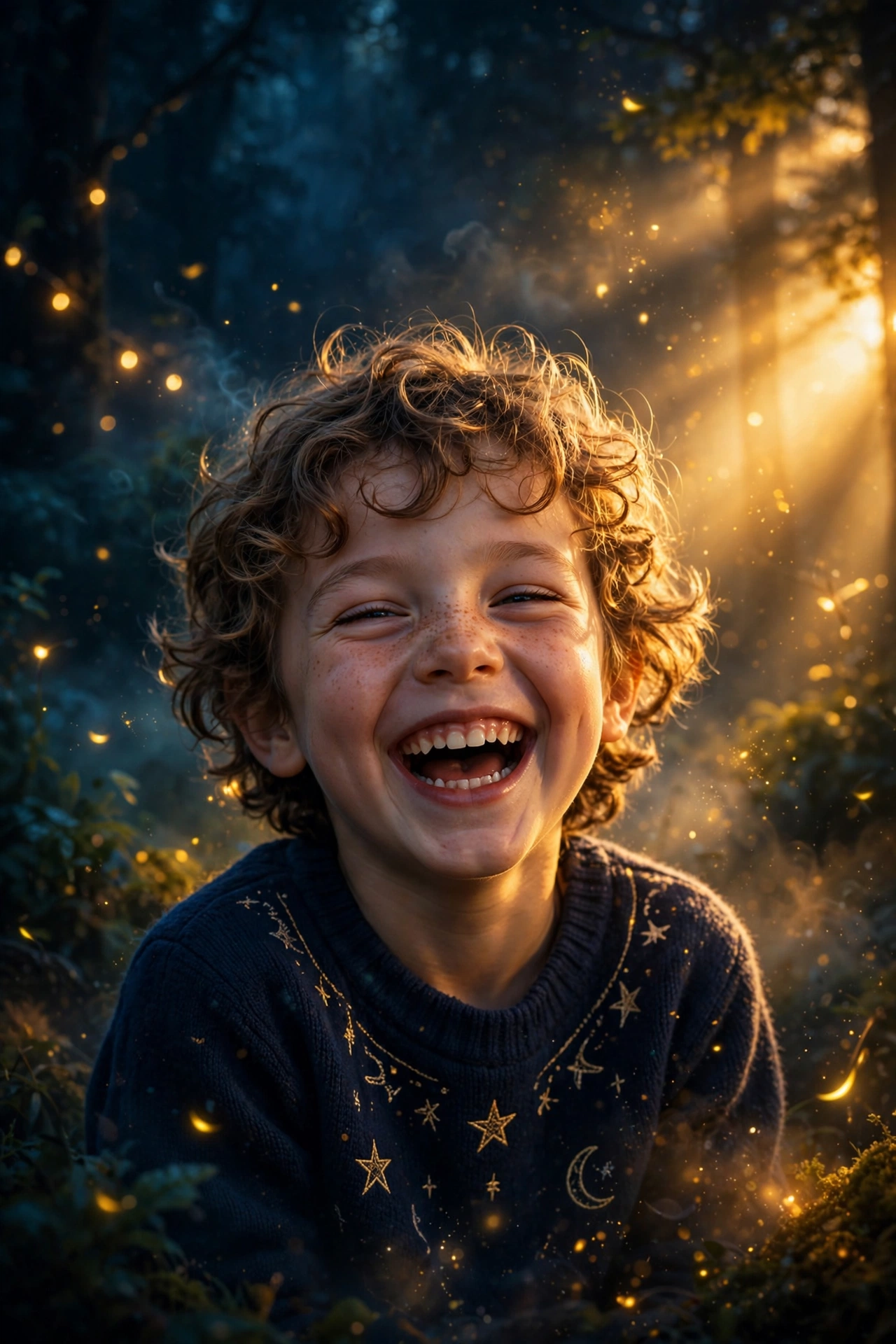 Midnight Magic Portrait
