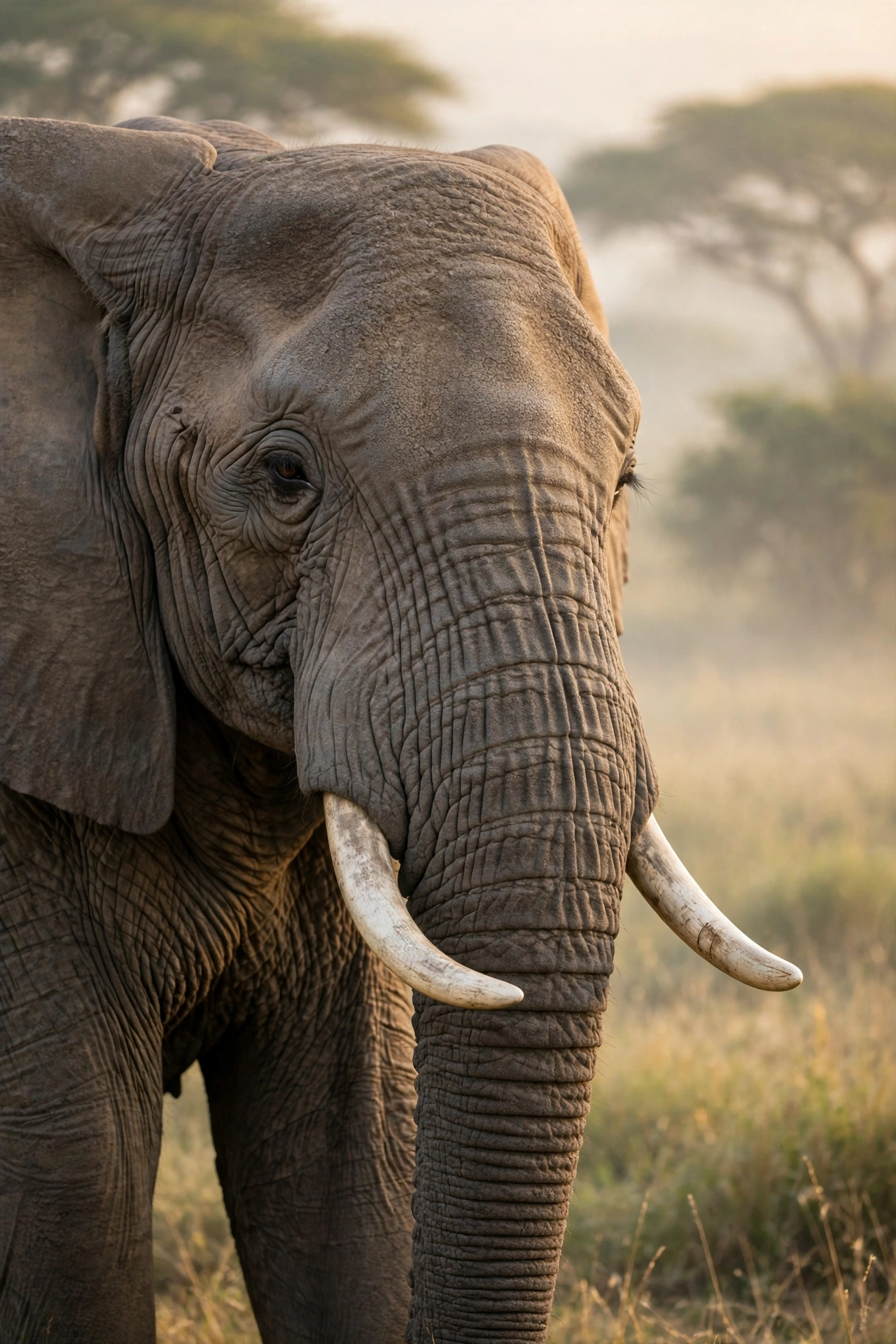 Elephant Grace Portrait