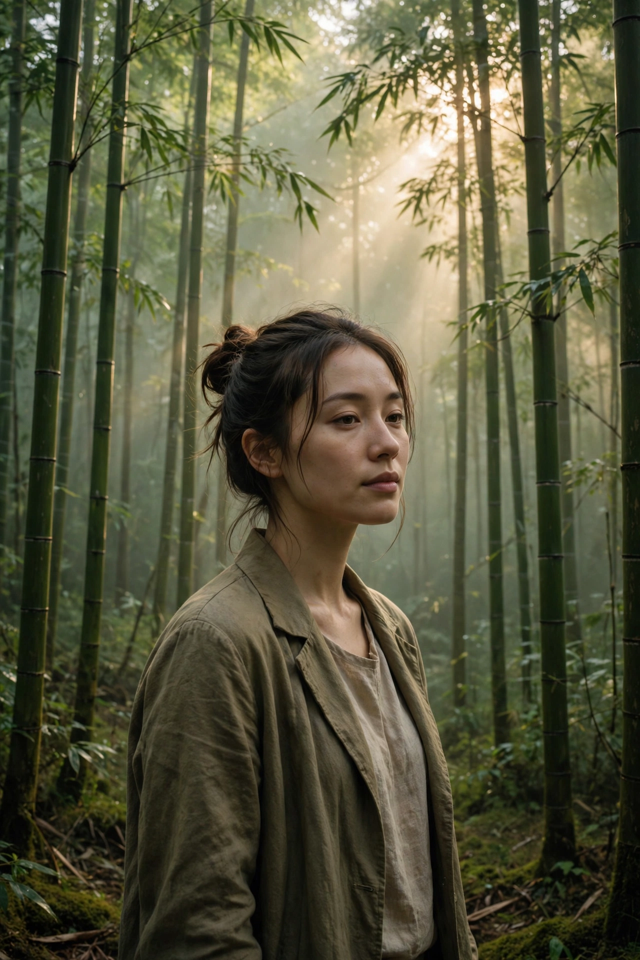Bamboo Forest Portrait