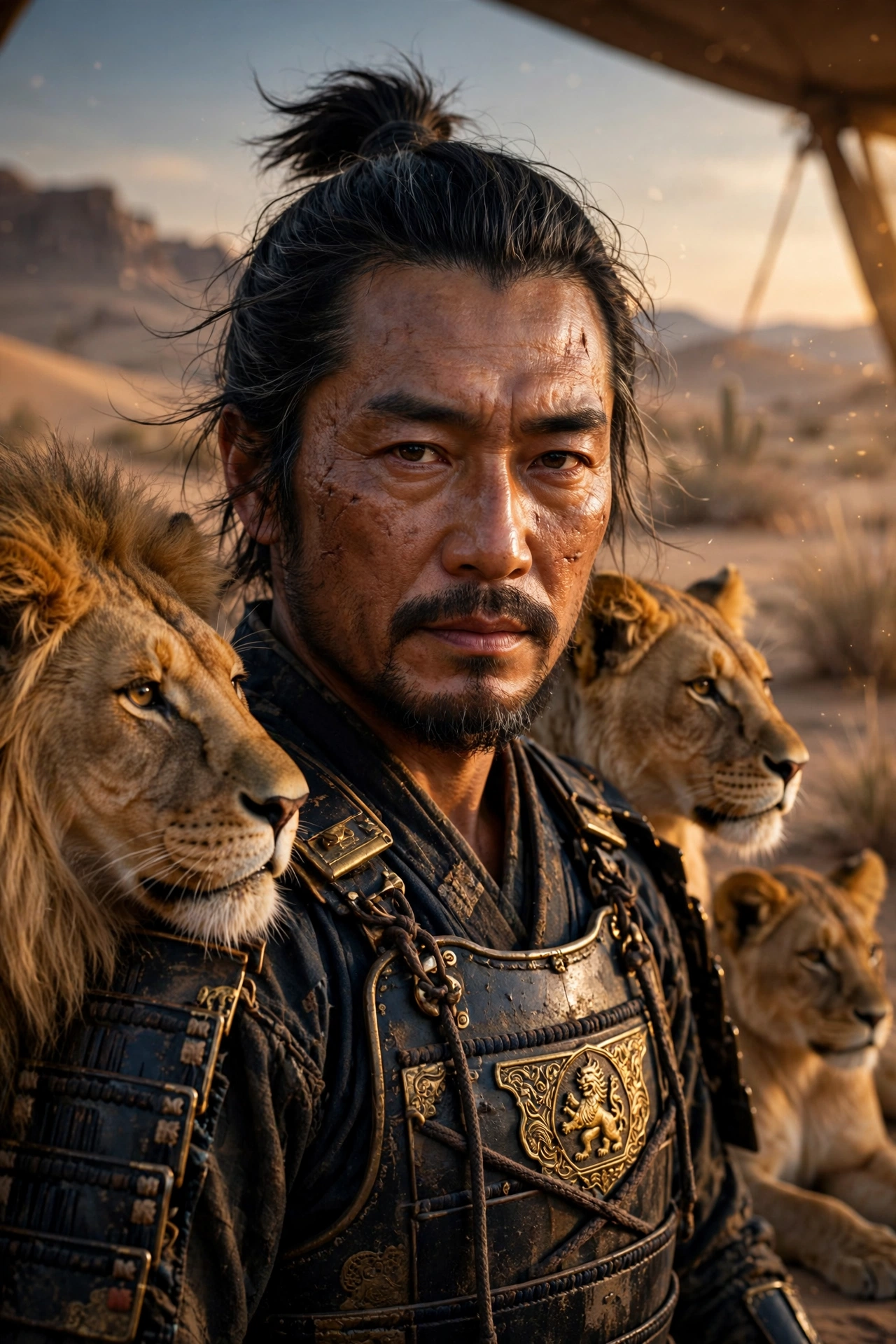 Lion Pride Portrait