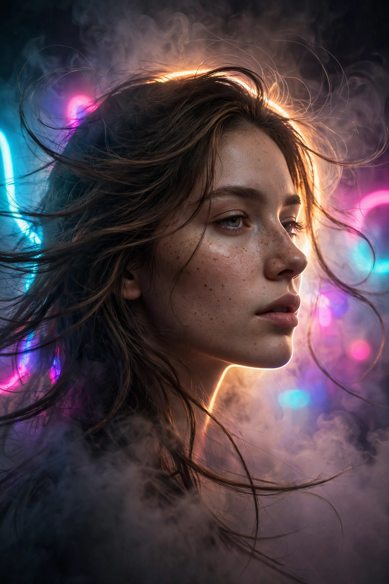 Ivory Mist Portrait