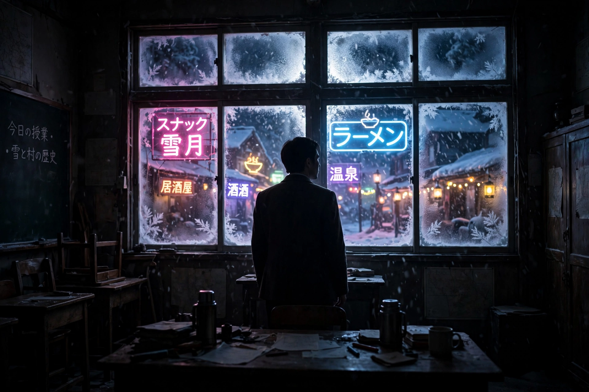 Neon Nights Video Prompt