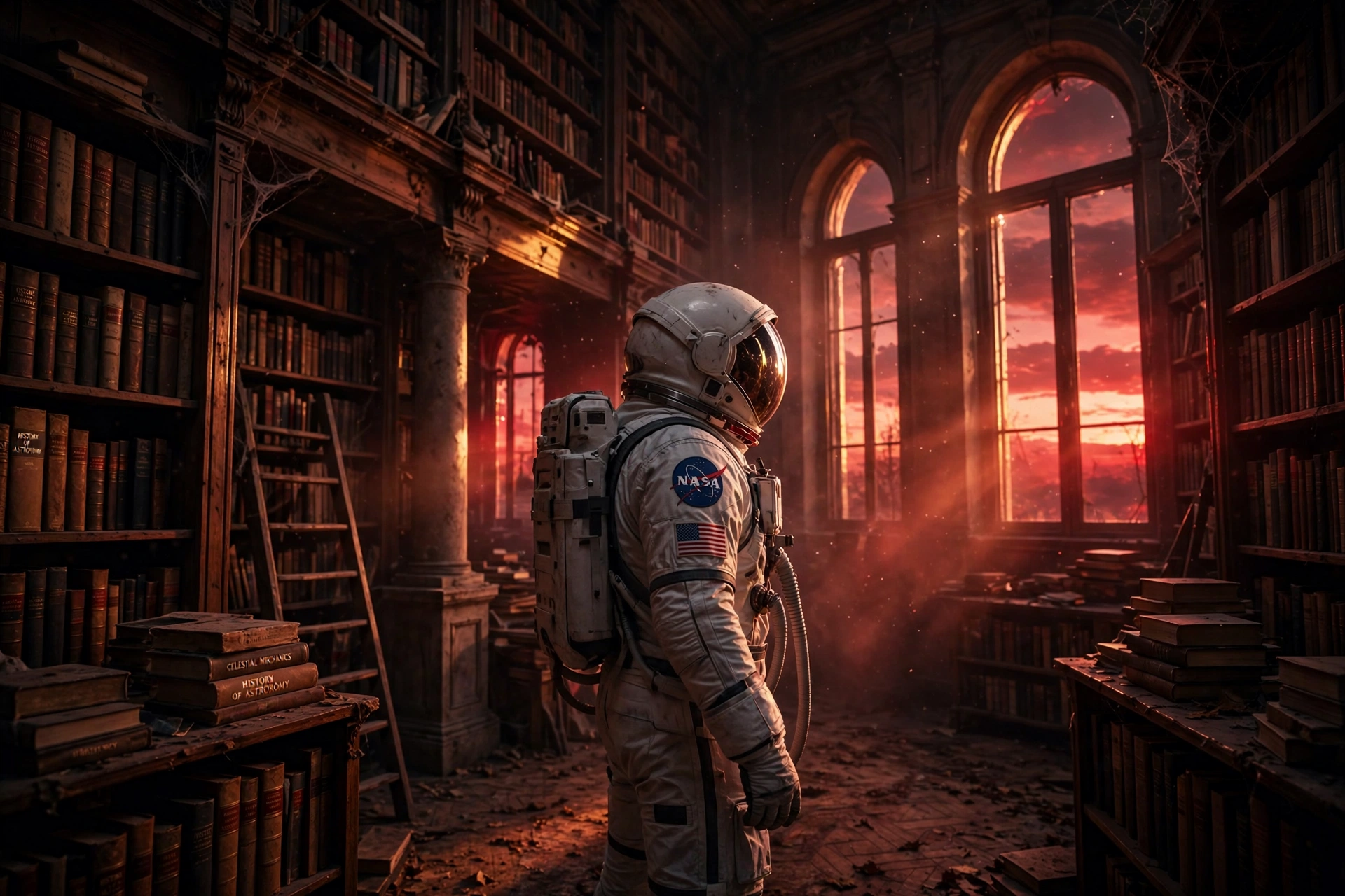 Crimson Dusk Video Prompt