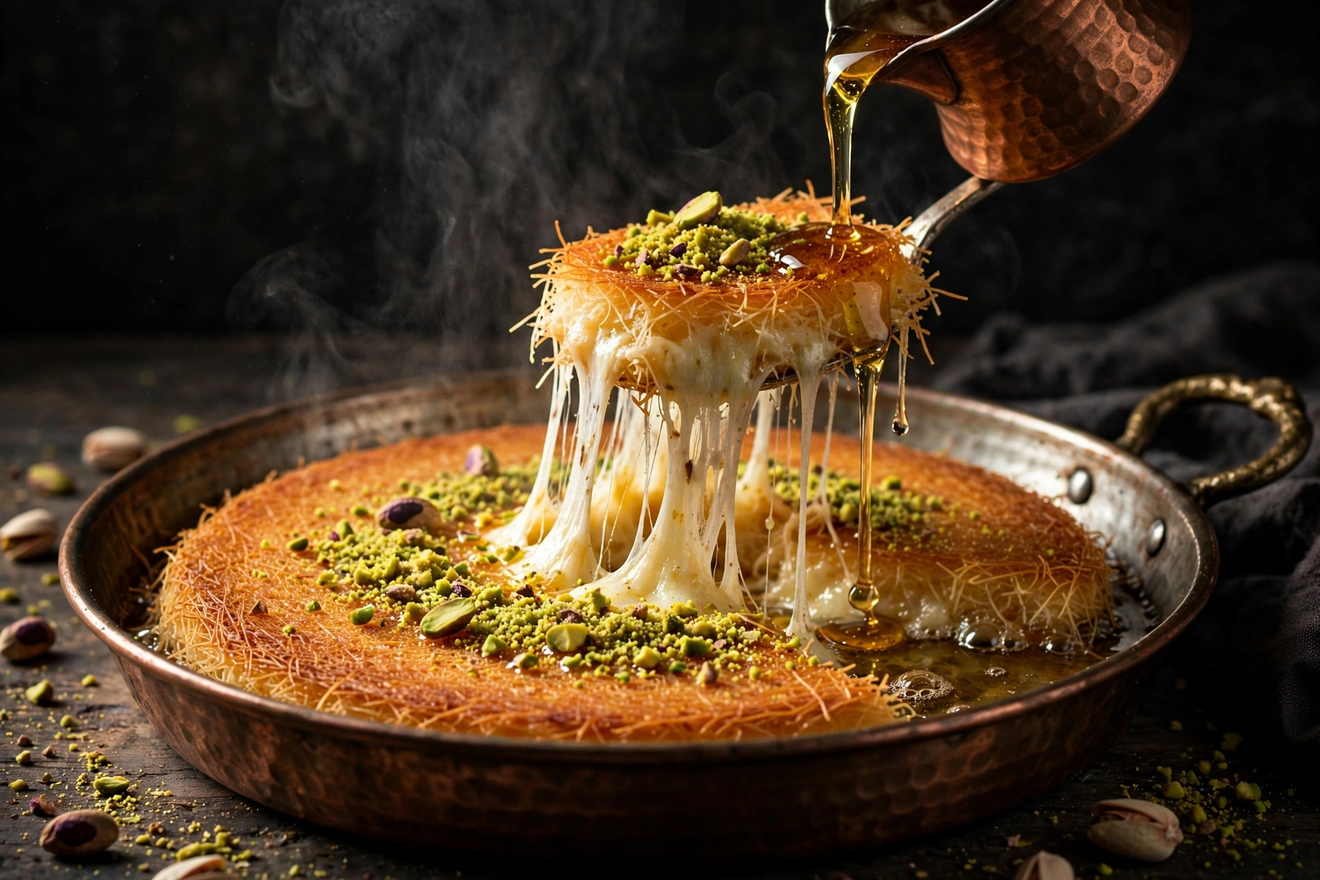 Pistachio Kunafa Crunch