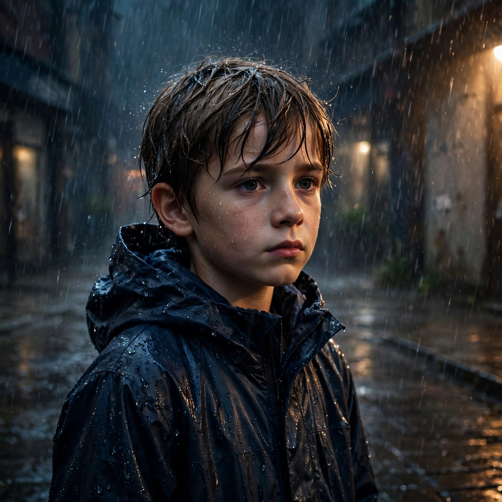 Rain Cinematic Boy