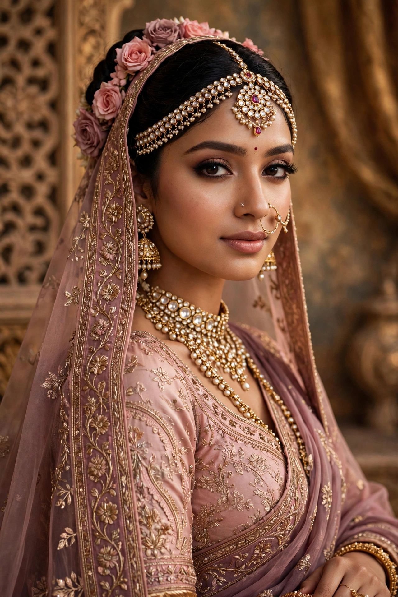 Rajasthani Bridal Poshak Portrait