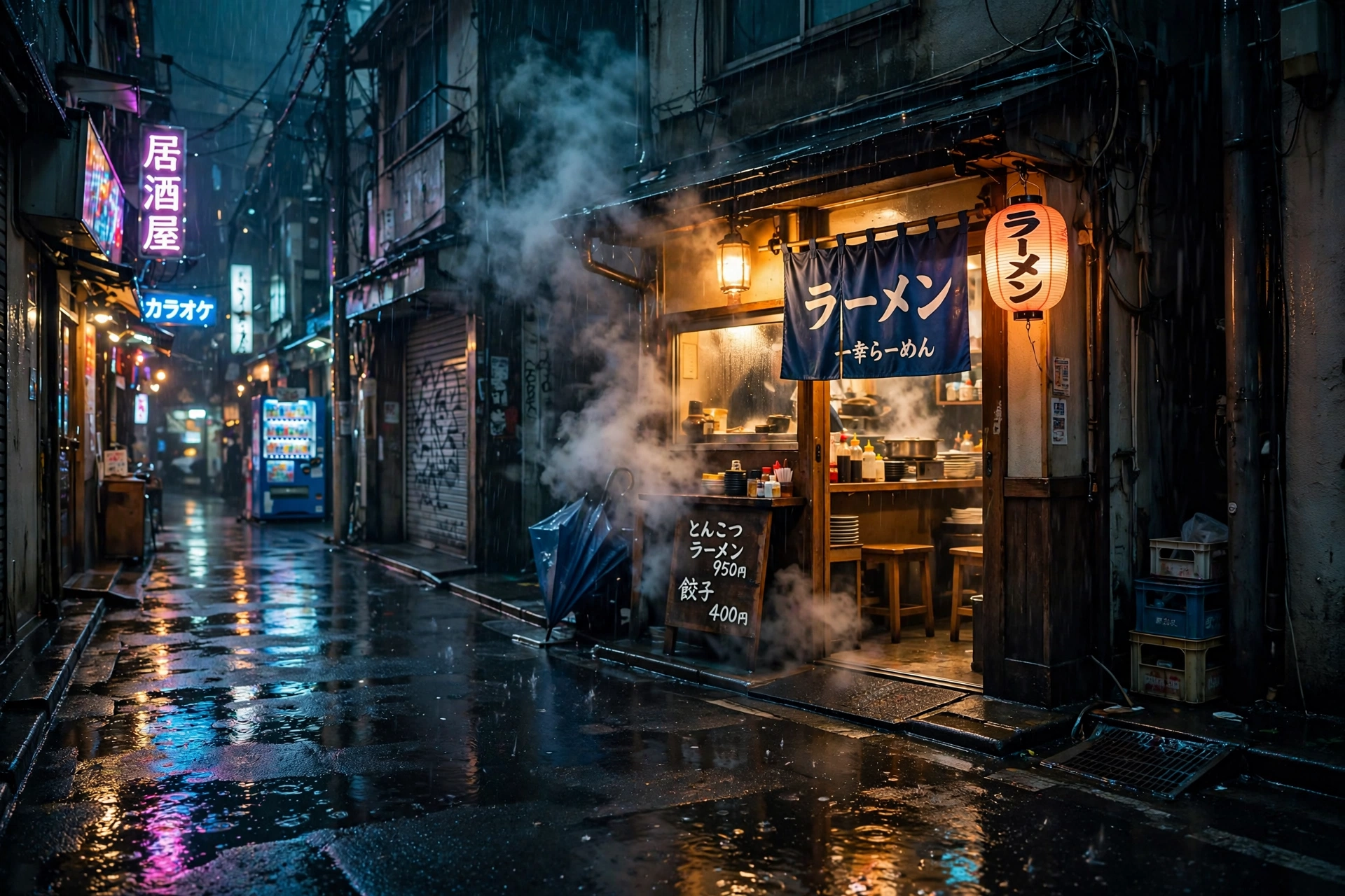 Ramen Shop Rain