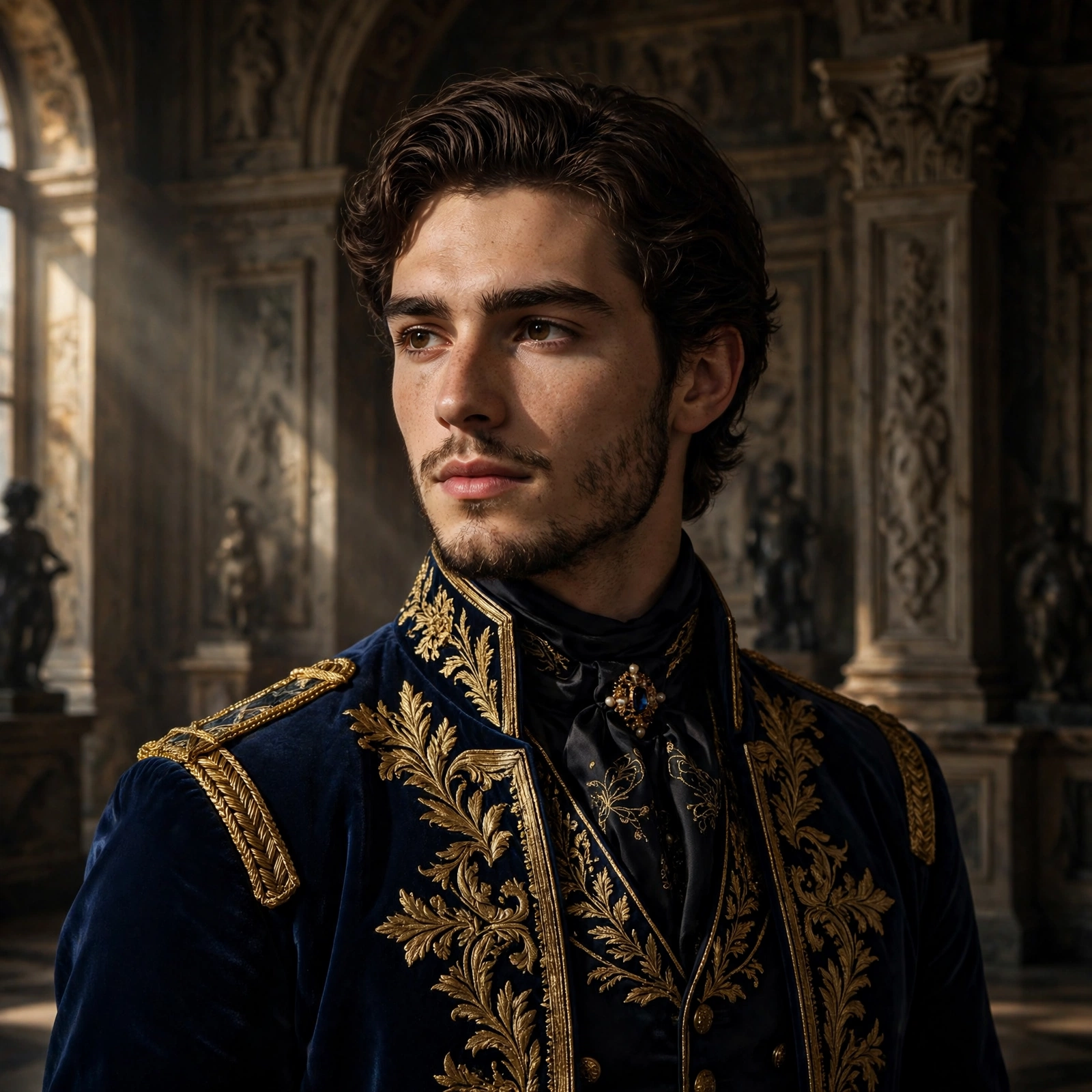 Royal Young Man Look