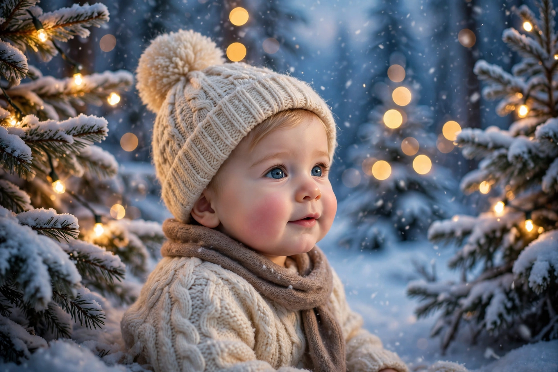 Snowy Baby Christmas