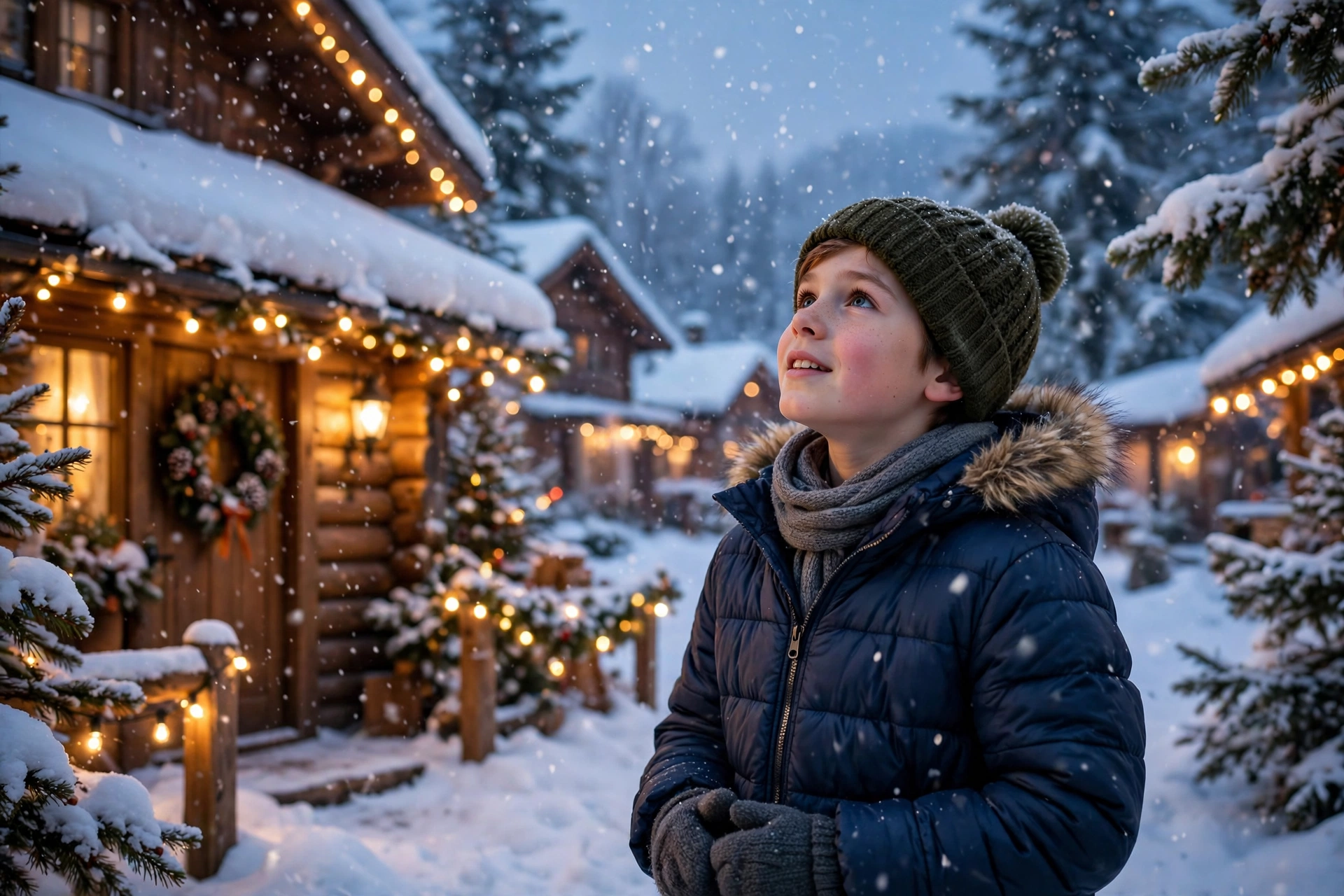 Snowy Boy Christmas