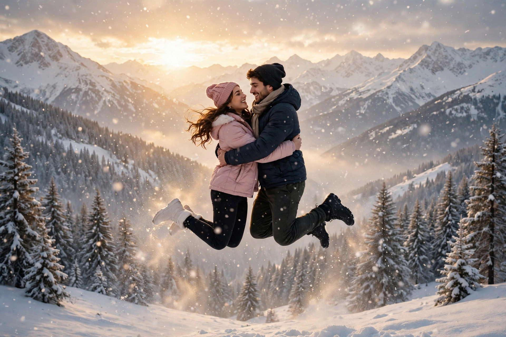 Snowy Mountain Love Story Video