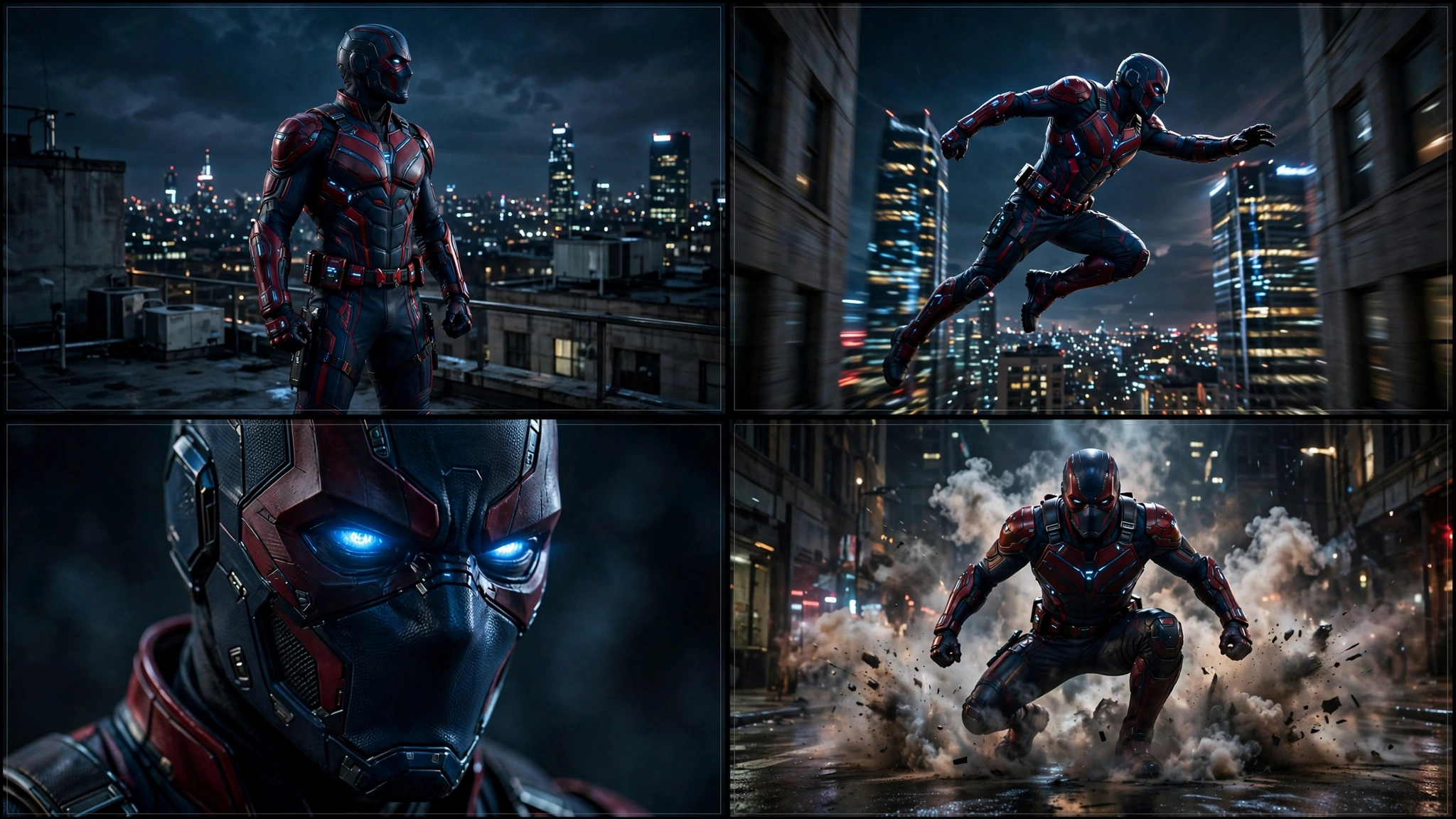 Spider-Man Superhero Storyboard Prompt