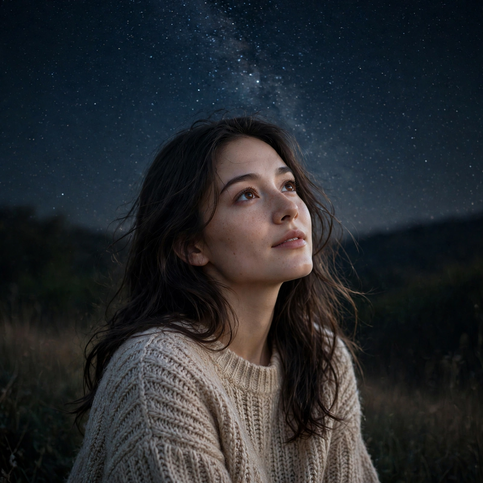 Starry Girl Night