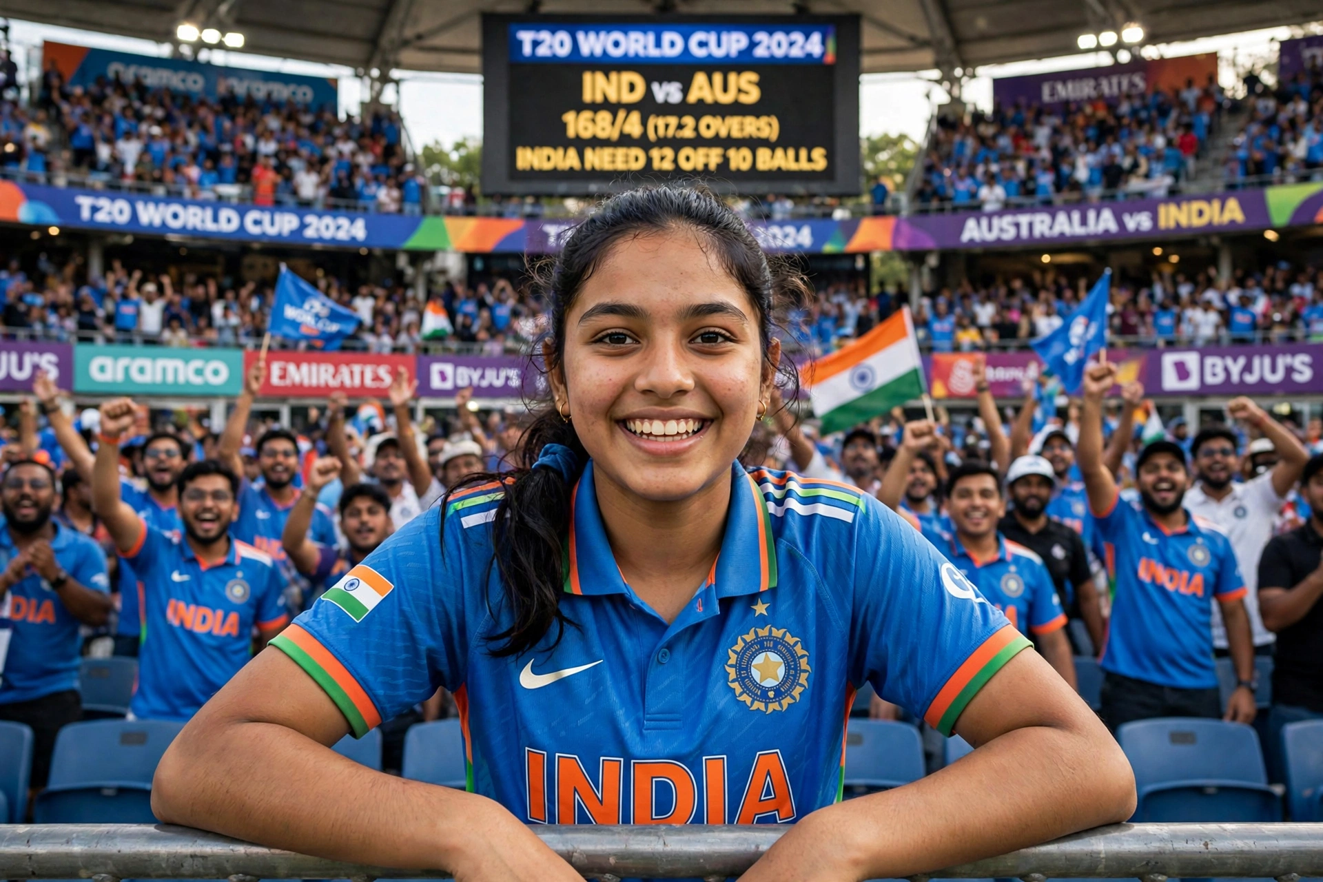 T20 World Cup Girl Fan