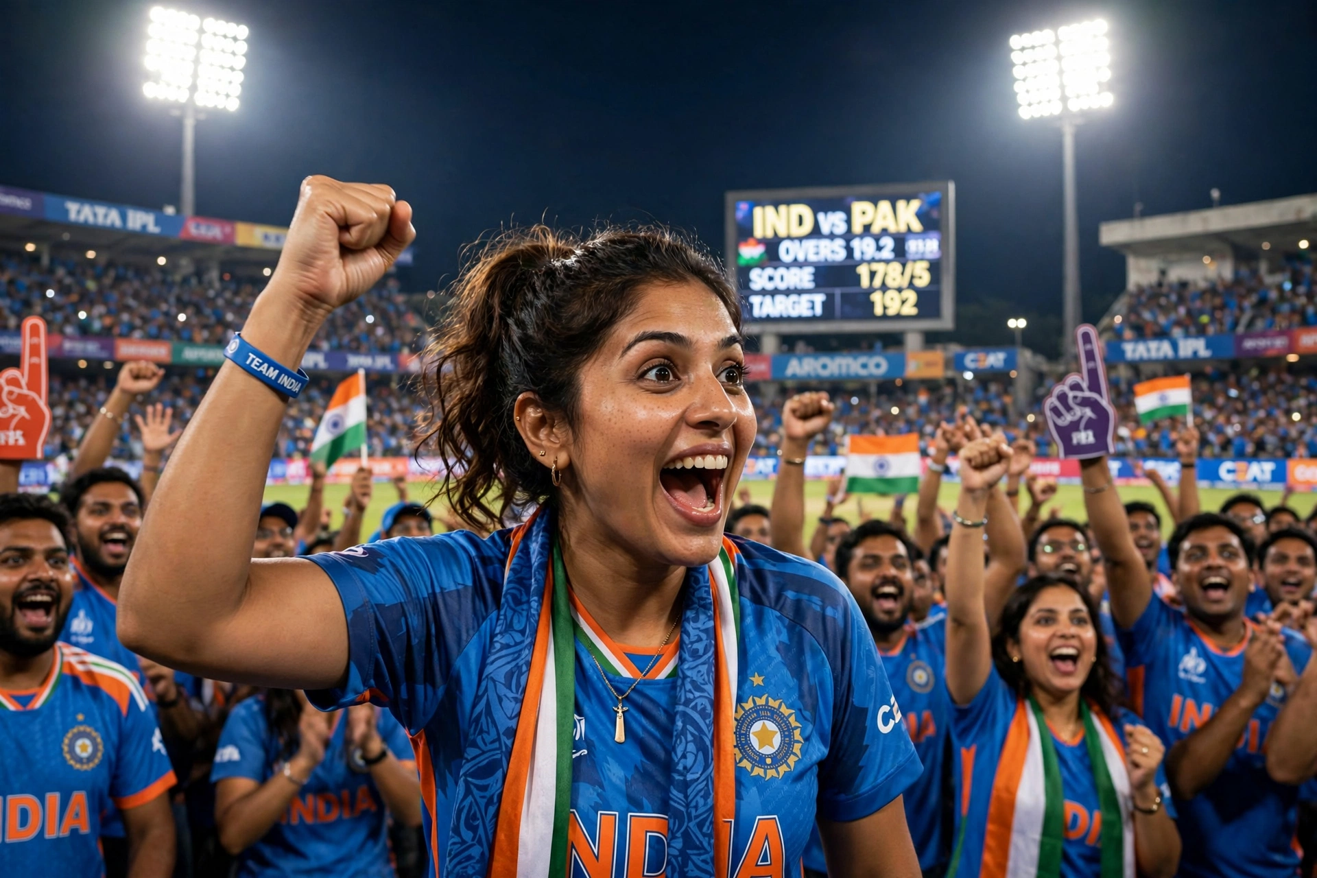 Woman Cricket Fever