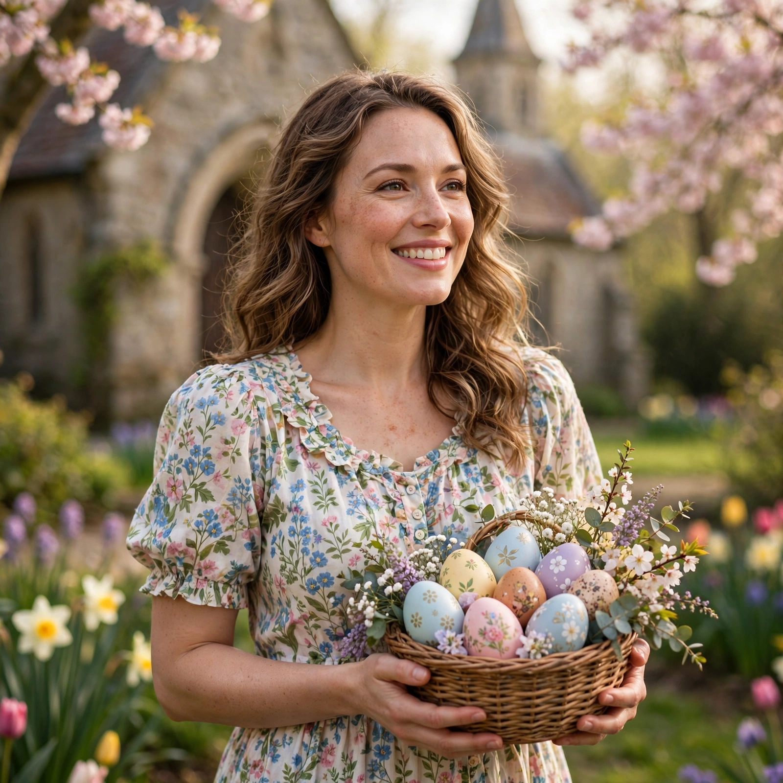 Woman Easter Celebration