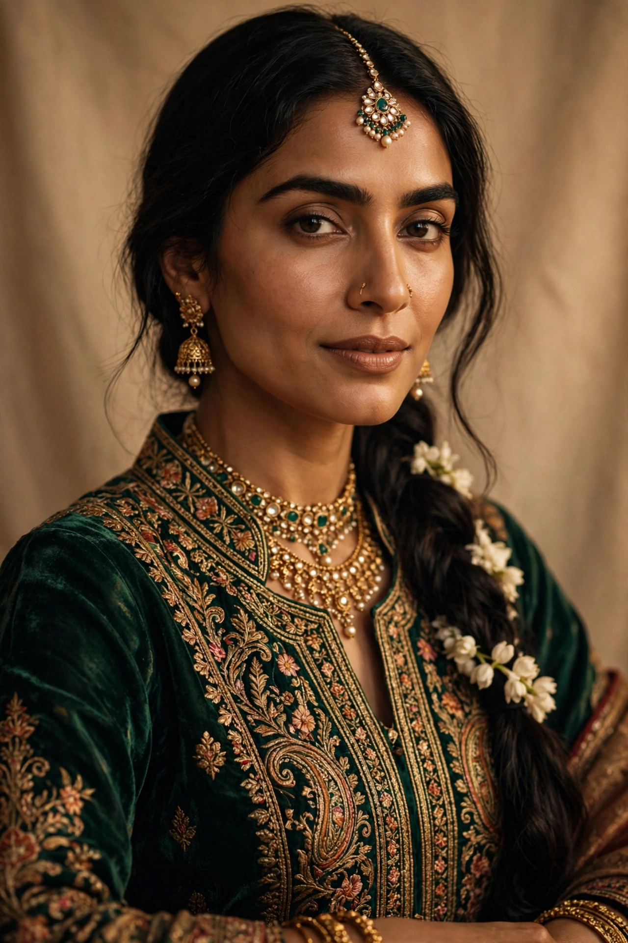 Woman Ethnic Elegance