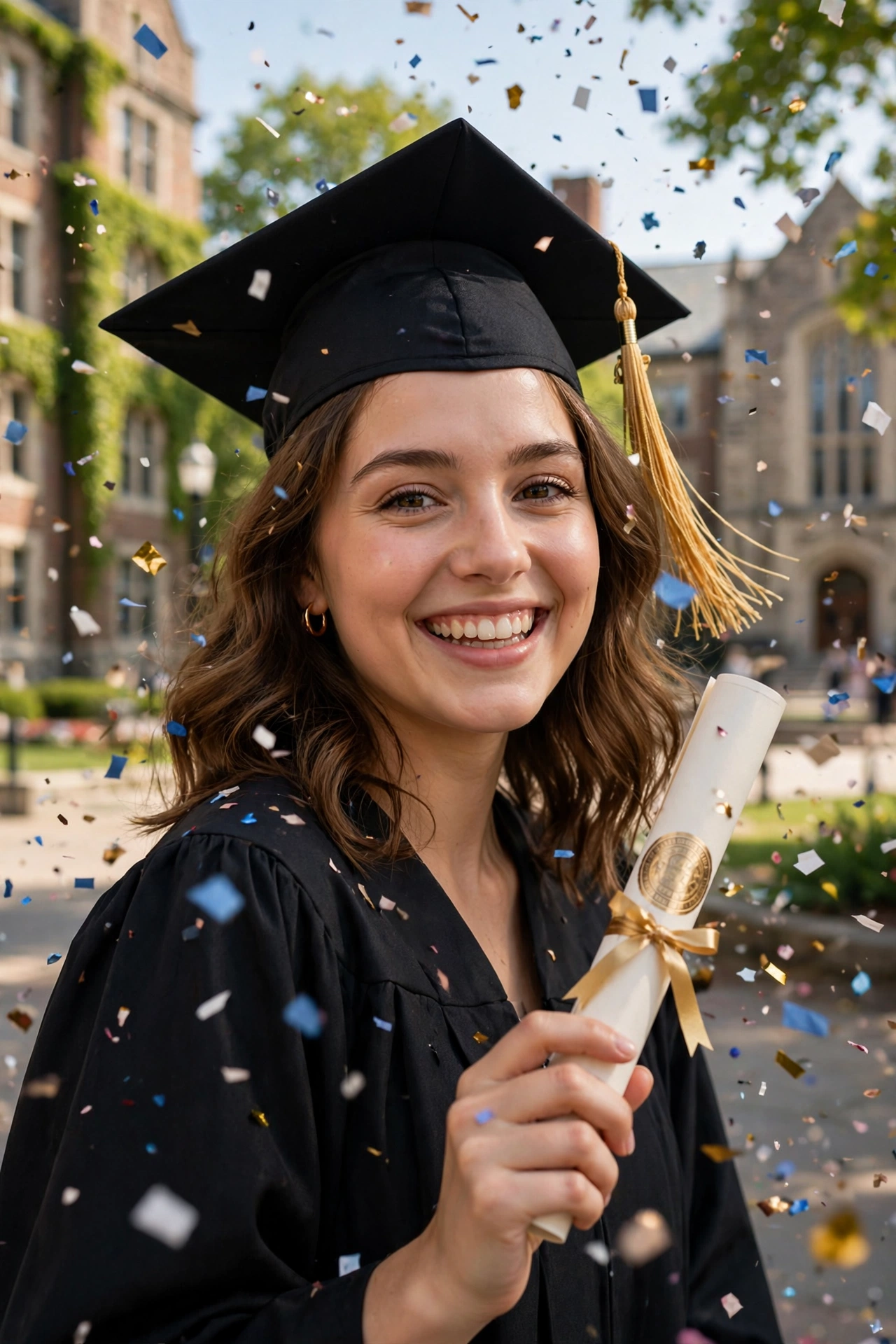 Woman Graduation Day