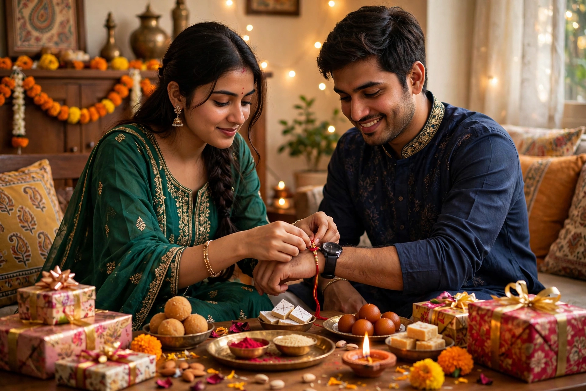 Woman Raksha Bandhan