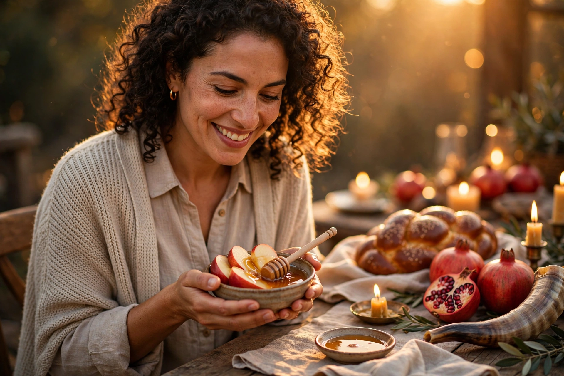 Woman Rosh Hashanah