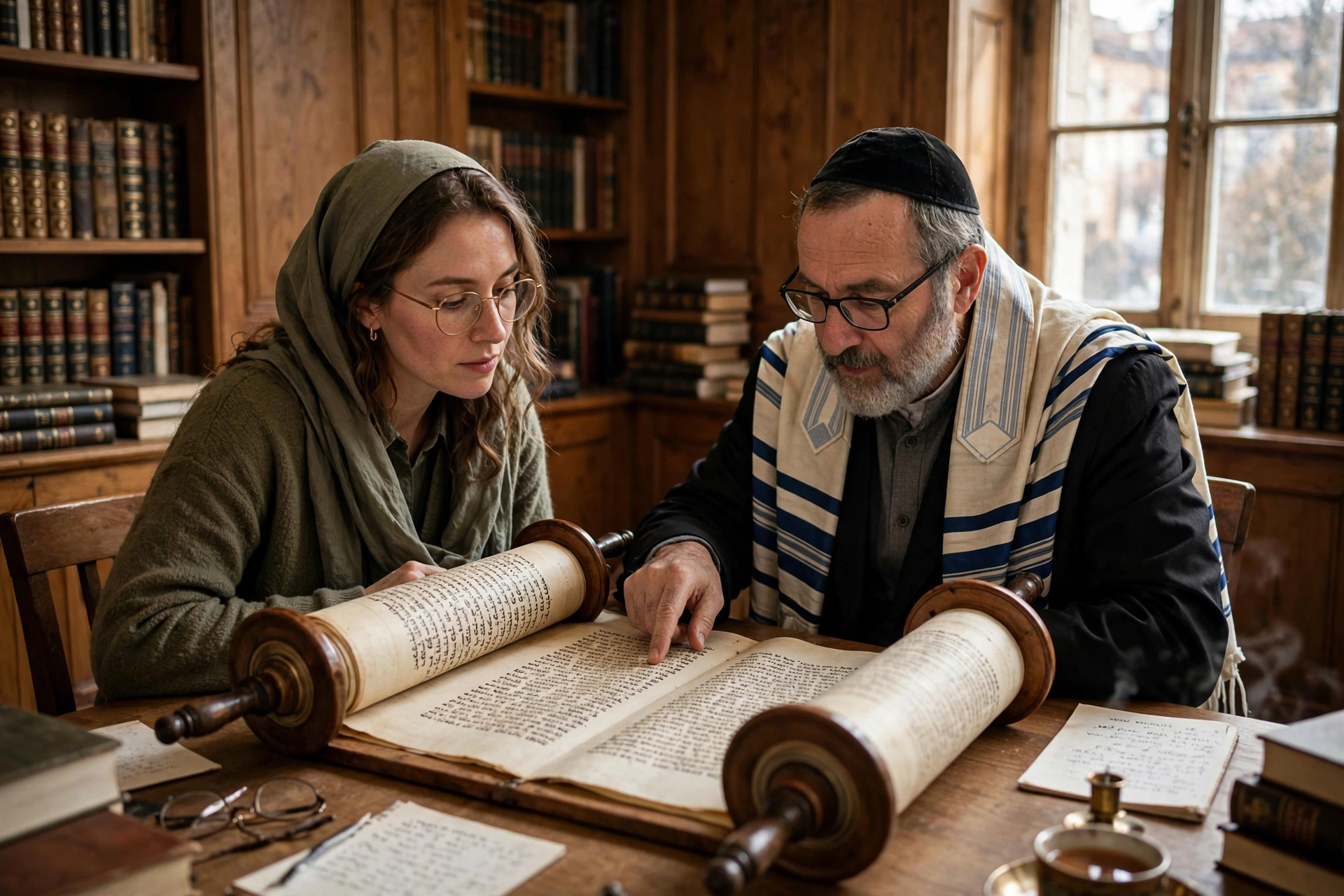 Woman Torah Study