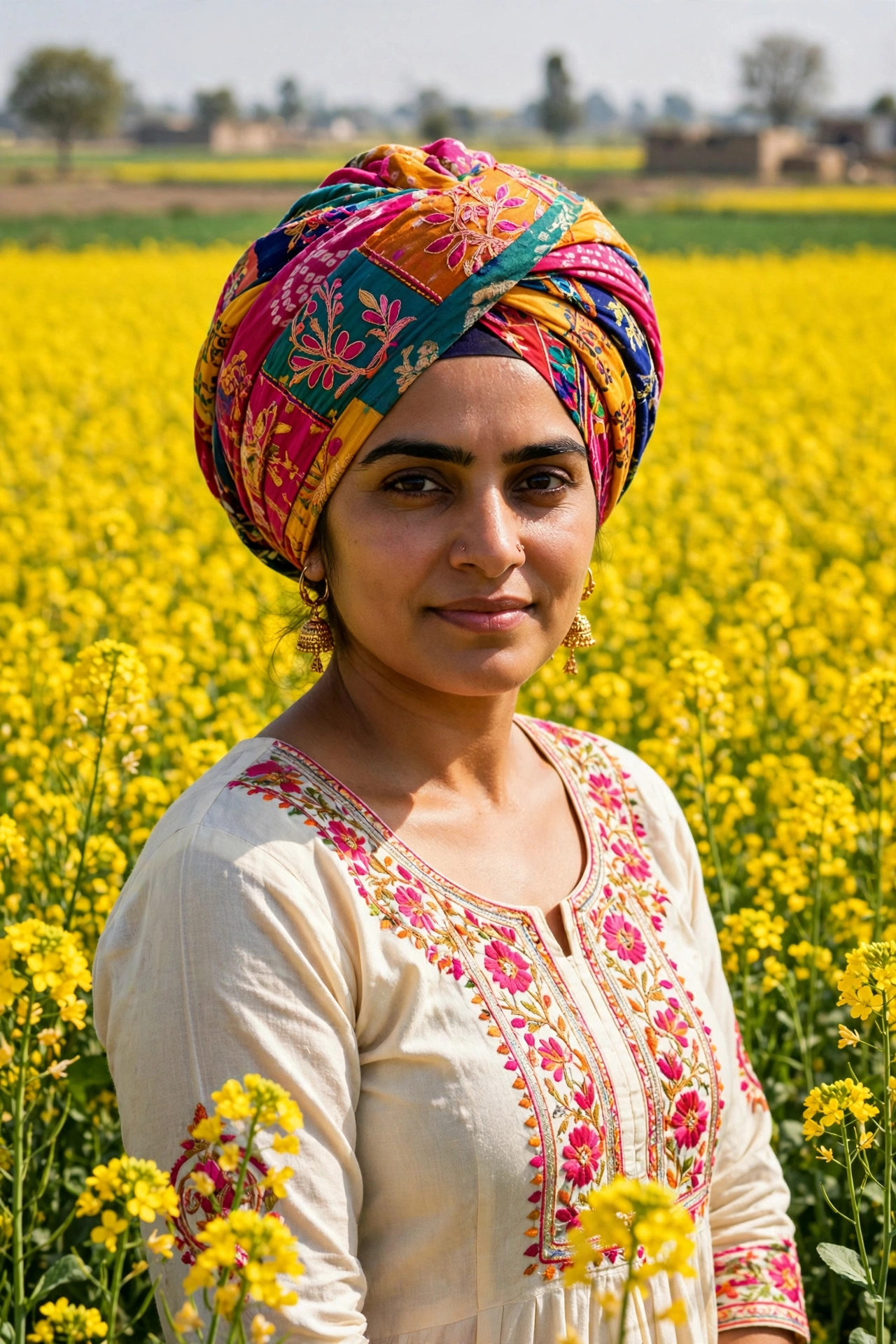 Woman Turban Pride