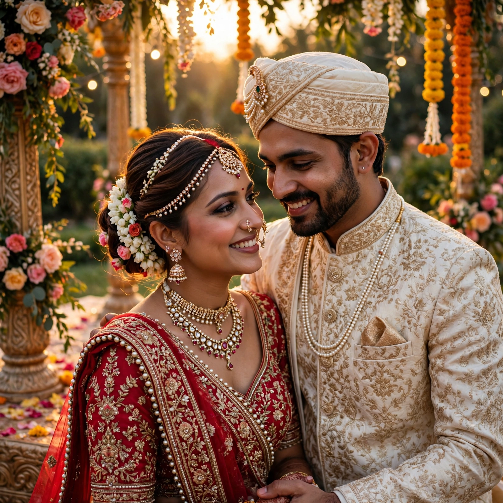 Woman Wedding Couple